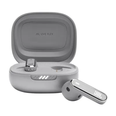 JBL LIVE FLEX Auriculares Bluetooth Intraaurales Plata