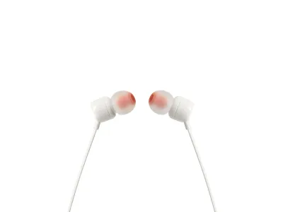 JBL Tune 110 Auriculares In-Ear Alámbricos Blancos