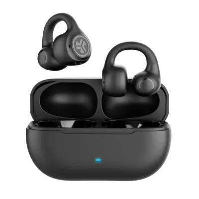 JLab Flex Auriculares Inalámbricos Abiertos Clip Negros
