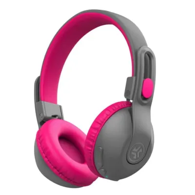 JLab JBuddies Studio 2 Auriculares Infantiles Inalámbricos o Cable Gris Rosa