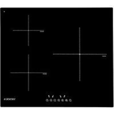 Jocel JP3EI009111 Placa de Inducción 3 Zonas 6000W Negra