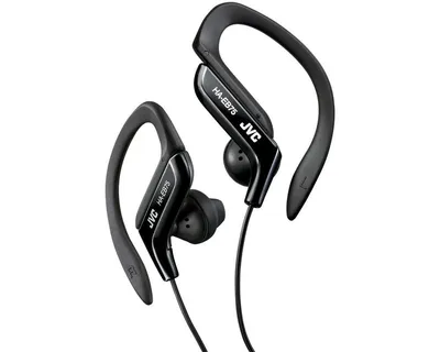 JVC HA-EB75-B-E Auriculares deportivos con gancho de oreja negro