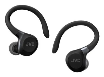 JVC HA-EC75T-B-U auricular y casco Auriculares Inalámbrico gancho de oreja Deportes Bluetooth Negro