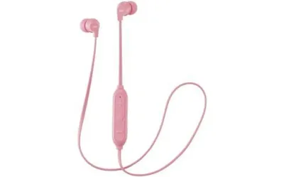 JVC HA-FX21BT-PE Auriculares Inalámbrico Dentro de oído, Banda para cuello Bluetooth Rosa