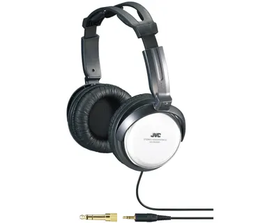 JVC HA-RX500-E Auriculares Alámbrico Diadema Música Negro, Blanco