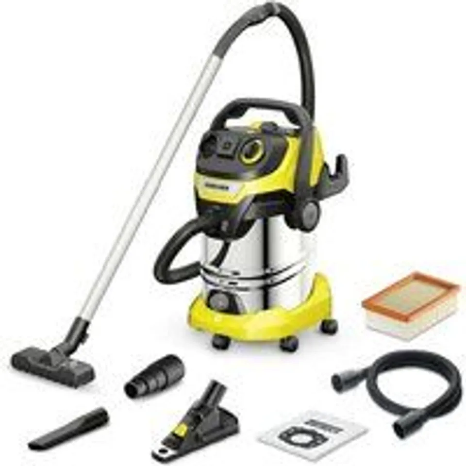 Kärcher WD6PS Aspiradora Sólidos/Líquidos 1300W