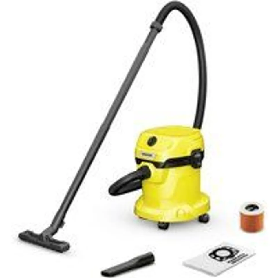 Karcher WD 2 Plus V-15/4/18/C Aspiradora Sólidos/Líquidos 1000W