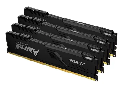 Kingston FURY Beast 128GB DDR4-3600 CL18 Kit de 4 Black