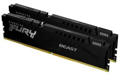 Kingston FURY Beast 32GB 5200MT/s DDR5 CL40 Kit de 2 Black