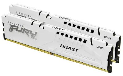 Kingston FURY Beast 32GB DDR5 6000MT/s CL36 DIMM Kit White EXPO
