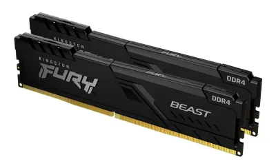 Kingston FURY Beast DDR4 32GB Kit de 2 3200MT/s CL16 Black