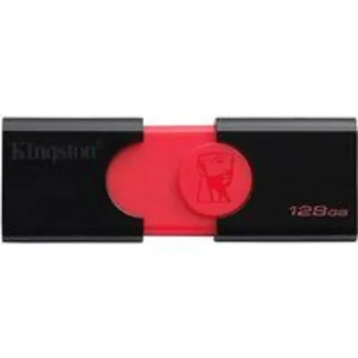Kingston Technology DataTraveler 106 unidad flash USB 128 GB USB tipo A 3.2 Gen 1 (3.1 Gen 1) Negro, Rojo