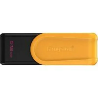 Kingston Technology DataTraveler 512GB Portable USB 3.2 Gen 1 Exodia S (Black/Yellow)