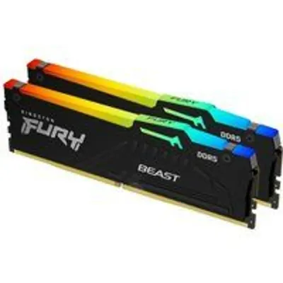 Kingston Technology FURY Beast 32GB 6000MT/s DDR5 CL30 DIMM (Kit de 2) RGB XMP