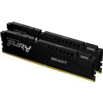 Kingston Technology FURY Beast 32GB 6000MT/s DDR5 CL30 DIMM (Kit of 2) Black XMP