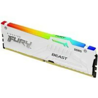 Kingston Technology FURY Beast 32GB 6400MT/s DDR5 CL32 DIMM White RGB EXPO