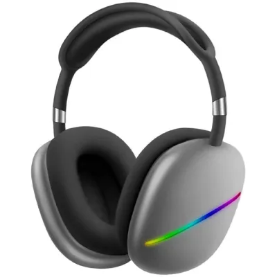 Kinsi AKZ-MAX10 Auriculares Inalámbricos Subwoofer RGB Negros