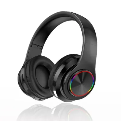 Kinsi B39 Auriculares Inalámbricos Bluetooth RGB Negros