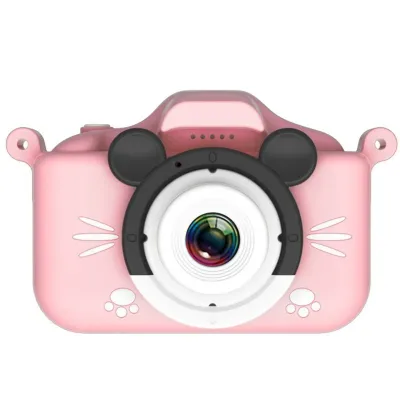 Kinsi H3 Kids 2.0" 20MP Dual Delantera/Trasera Rosa