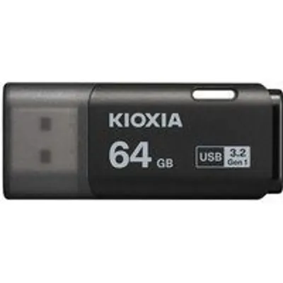 Kioxia TransMemory U301 Unidad Flash USB 3.2 64GB Negro