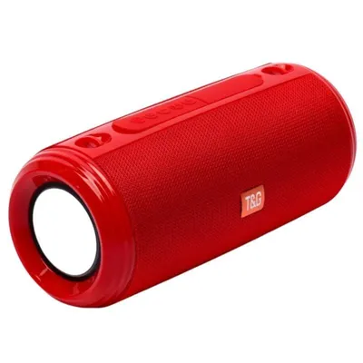 Klack 537 Altavoz Portátil Bluetooth LED Rojo