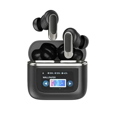 Klack Auriculares Bluetooth Real ANC Pantalla Táctil