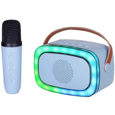 Klack BT-K8 Altavoz Karaoke Portátil Bluetooth 10W Azul