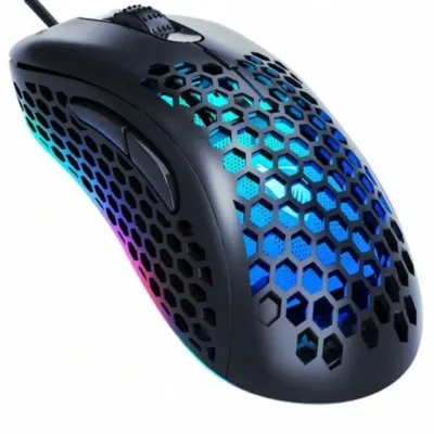 Klack GK540 Ratón Gaming RGB Negro