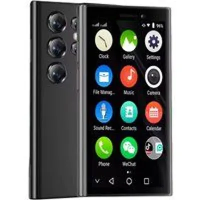 Klack XS24 Pro Mini Teléfono Inteligente 3" 3G 2GB/16GB Dual SIM Negro