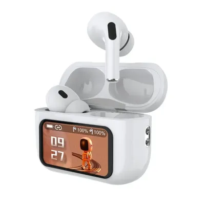 Klack Z90 Pro Auriculares Bluetooth Táctiles ANC Blanco