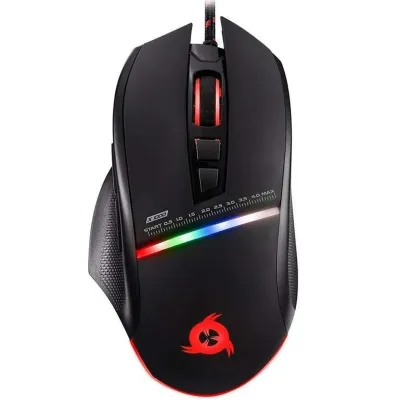 Klim Skill Ratón Gaming RGB 4000DPI Negro