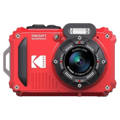 Kodak PIXPRO WPZ2 Cámara Impermeable 16MP WiFi Roja
