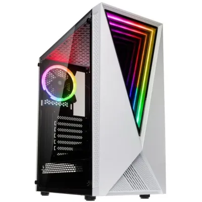 Kolink Void ARGB Caja PC con Panel de Cristal Templado USB 3.0 Blanca