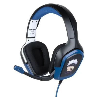 Konix KX JUJUTSU Auriculares Gaming Alámbricos Negro/Azul