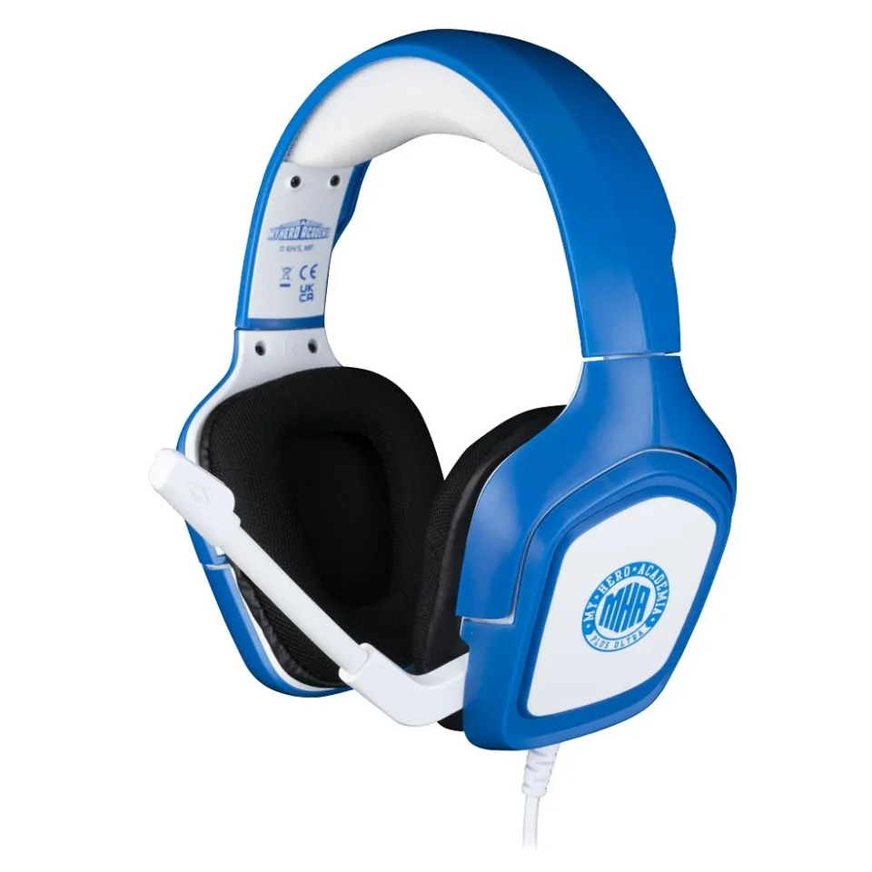 Konix My Hero Academia 80761117846 auricular y casco Auriculares Alámbrico Diadema Juego Azul, Blanco