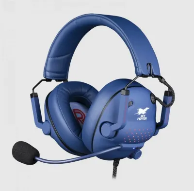 Konix Skyfighter Auriculares Gaming Alámbrico USB-A Azul