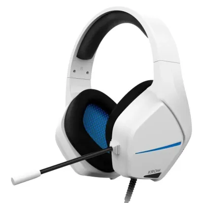 Krom Kopa Move Auriculares Gaming Blancos