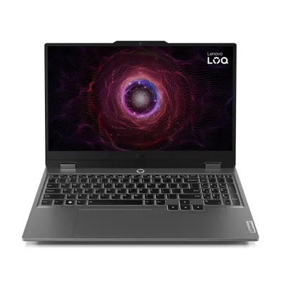 Lenovo LOQ 15ARP9 AMD Ryzen™ 5 7235HS Portátil 39,6 cm (15.6") Full HD 16 GB DDR5-SDRAM 512 GB SSD NVIDIA GeForce RTX 3050 Wi-Fi 6 (802.11ax) Gris