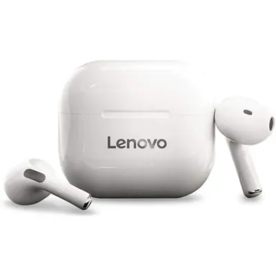 Lenovo LP40 TWS Auriculares Inalámbricos Bluetooth Blancos