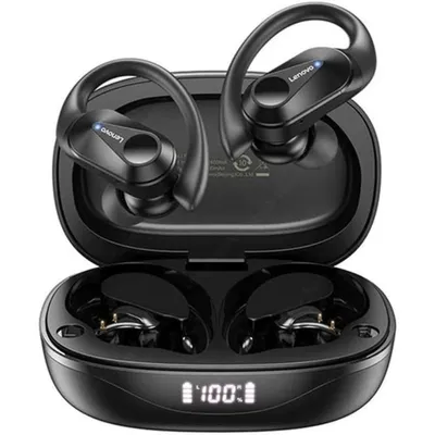 Lenovo LP75 Auriculares Inalámbricos Deportivos Bluetooth Cancelación de Ruido
