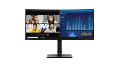 Lenovo ThinkVision P34w-20 LED display 86,7 cm (34.1") 3440 x 1440 Pixeles Wide Quad HD Negro
