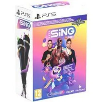 Let's Sing 2024 + 2 Microfones PS5