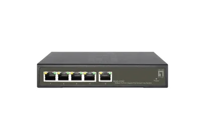 LevelOne GES-2105P Switch Gestionado L2 Gigabit Ethernet PoE Negro