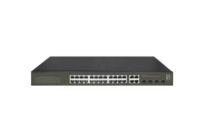 LevelOne GES-2128P Switch Gestionado L2 Gigabit Ethernet PoE Negro