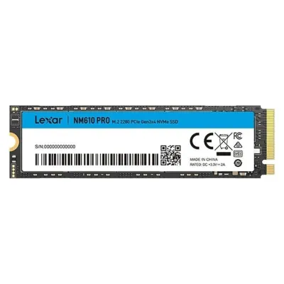 Lexar NM610PRO 1TB M.2 PCIe 3.0 NVMe SSD
