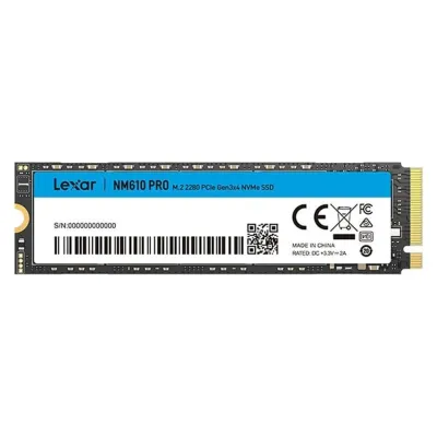 Lexar NM610PRO 500GB NVMe M.2 PCIe 3.0