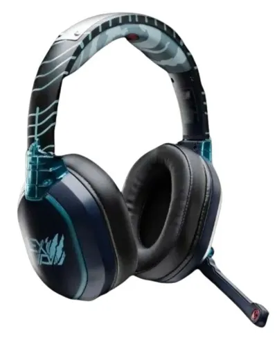 Lexip Kakashi Kamui Auriculares Inalámbrico y alámbrico Diadema Juego Bluetooth Negro, Azul