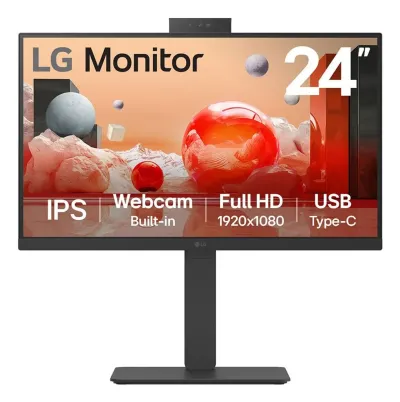 LG 24BA850-B pantalla para PC 60,5 cm (23.8") 1920 x 1080 Pixeles Full HD Negro