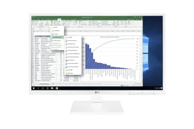 LG 24BK550Y-W pantalla para PC 60,5 cm (23.8") 1920 x 1080 Pixeles Full HD LCD Blanco