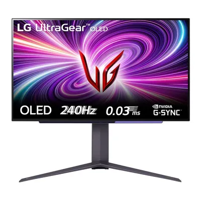 LG 27GS95QE-B pantalla PC 67,3 cm (26.5") OLED QHD Negro